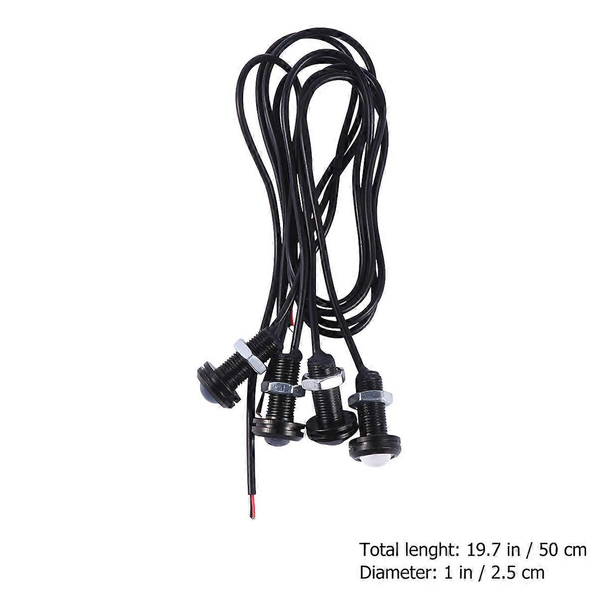 Kartal Göz Işığı Otomatik Mavi 4 Adet Set için Suya Dayanıklı