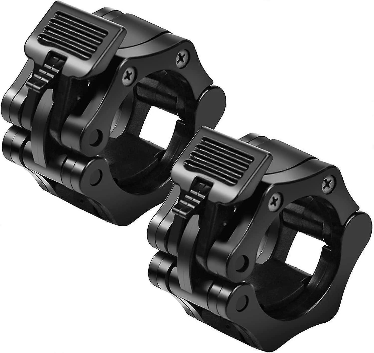 Spinlock Collar, Dumbbell Lock Clamp, 4pcs Double Ring for Fitnnes Bench Press