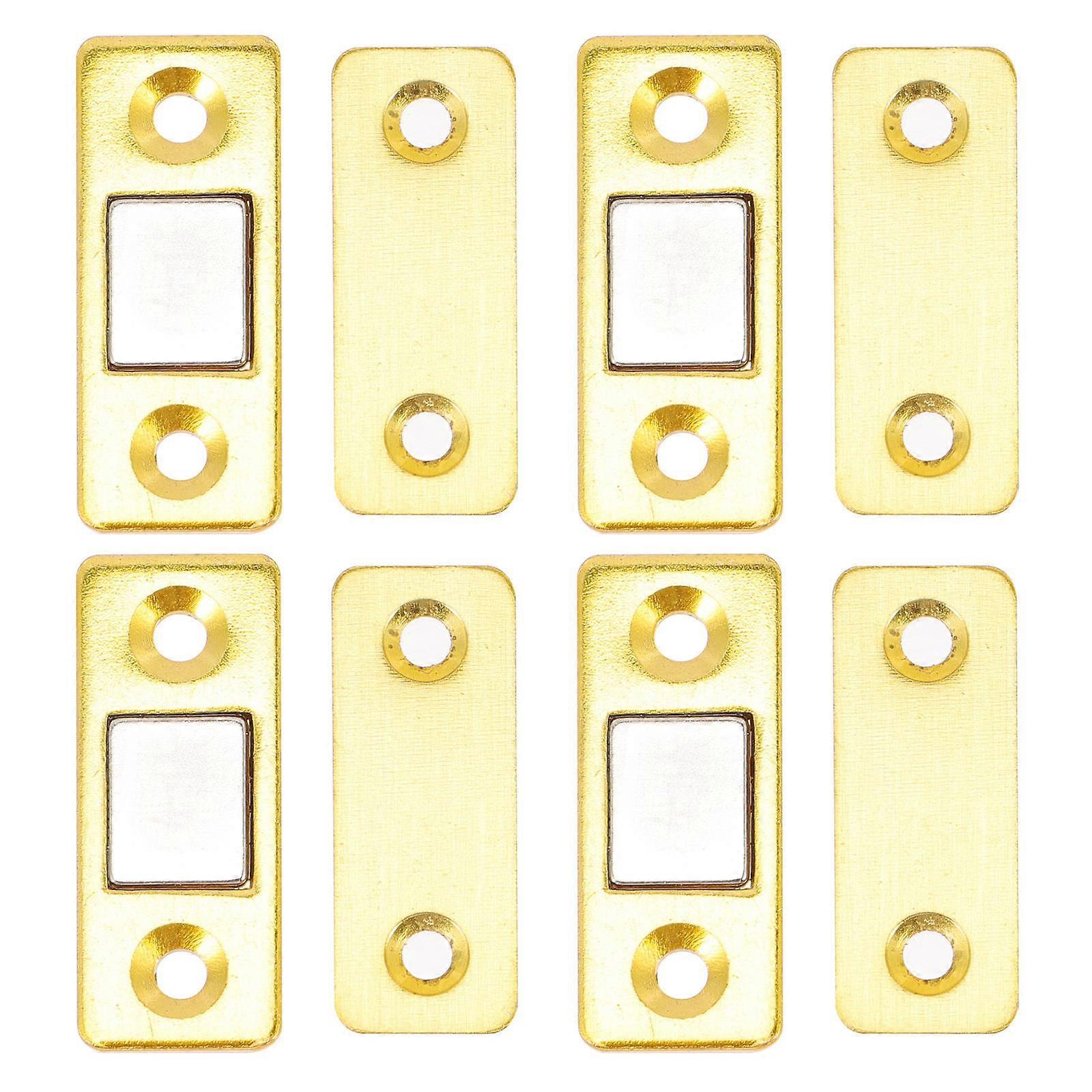 Ultra Thin Door Magnetic Catches Adhesive Cabinet Latches for Kitchen Wardrobe Sliding Doors Strong Manganese Design for Secure Closure