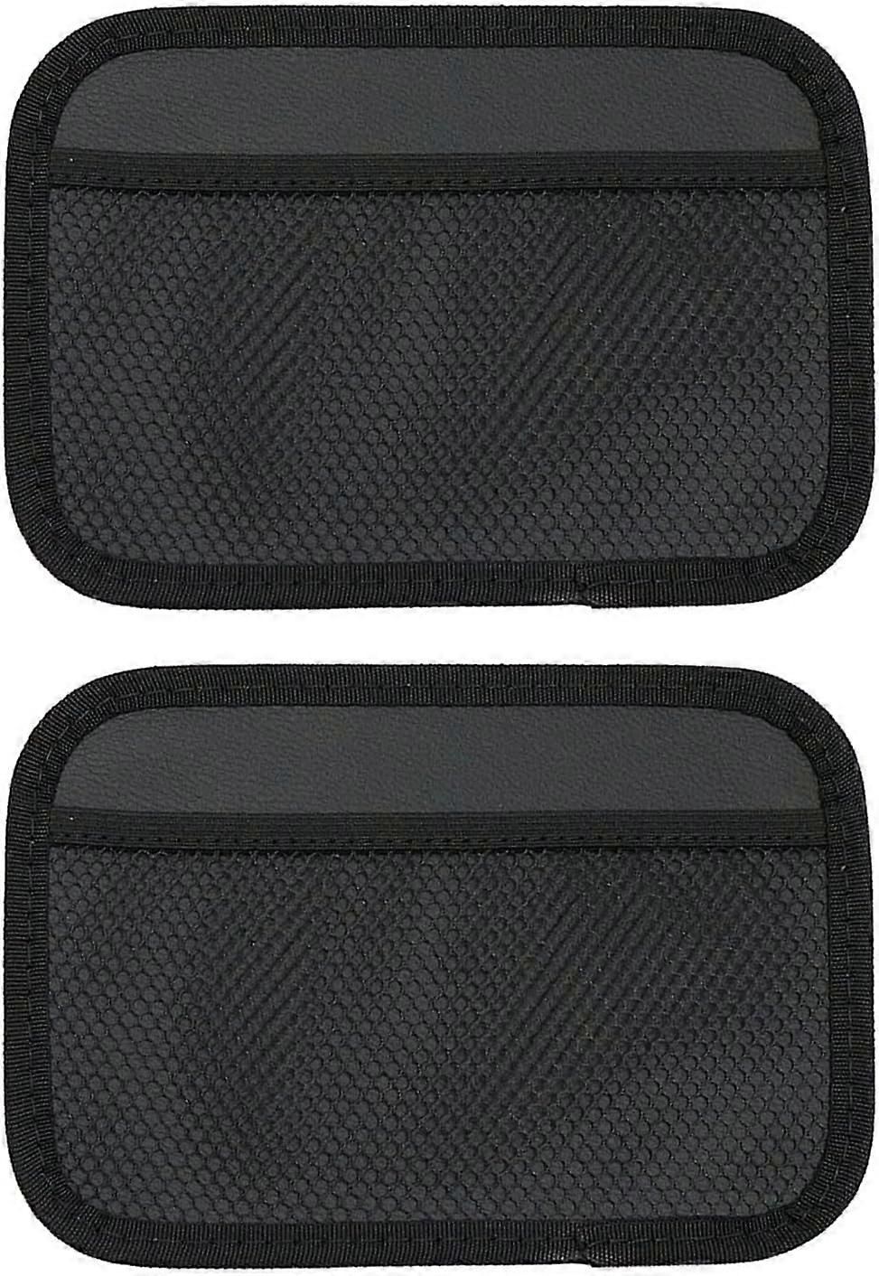 Pieces Car Trunk Mesh Bags - 2 Bags 20.5 x 14.5cm - Storage Net - Trunk Net - Cell Phone Storage Mesh Bag - Elastic Net