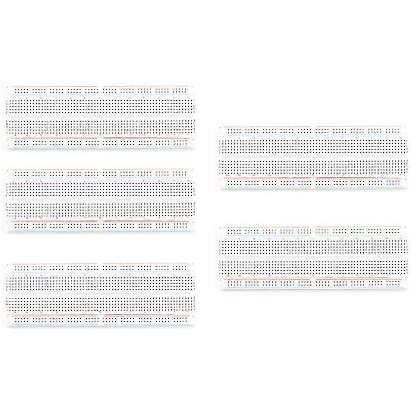 5 pcs 830 points soldering circuit board prototype board