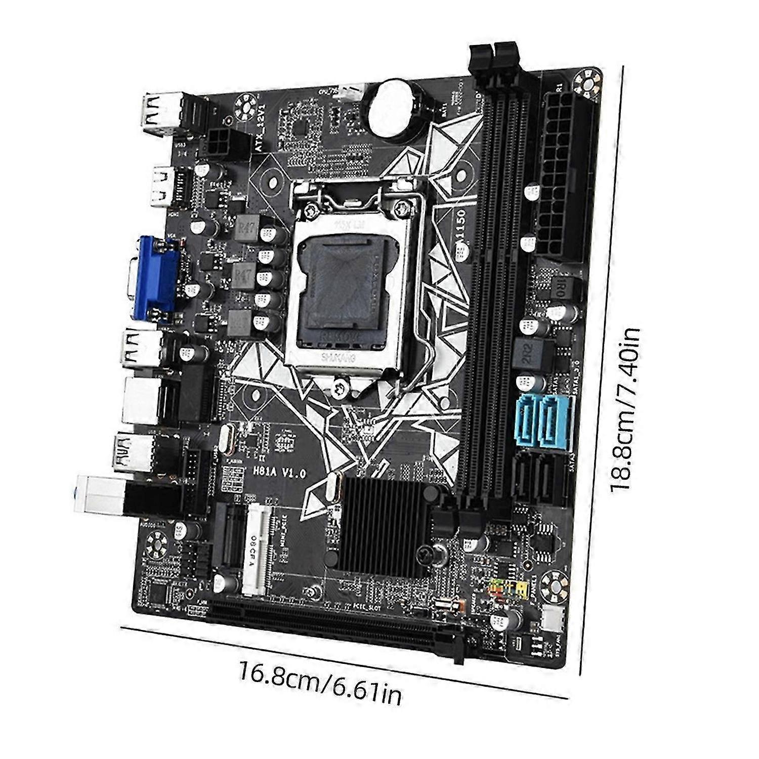 H81A Motherboard DDR3 LGA1150 Computer Motherboard Support