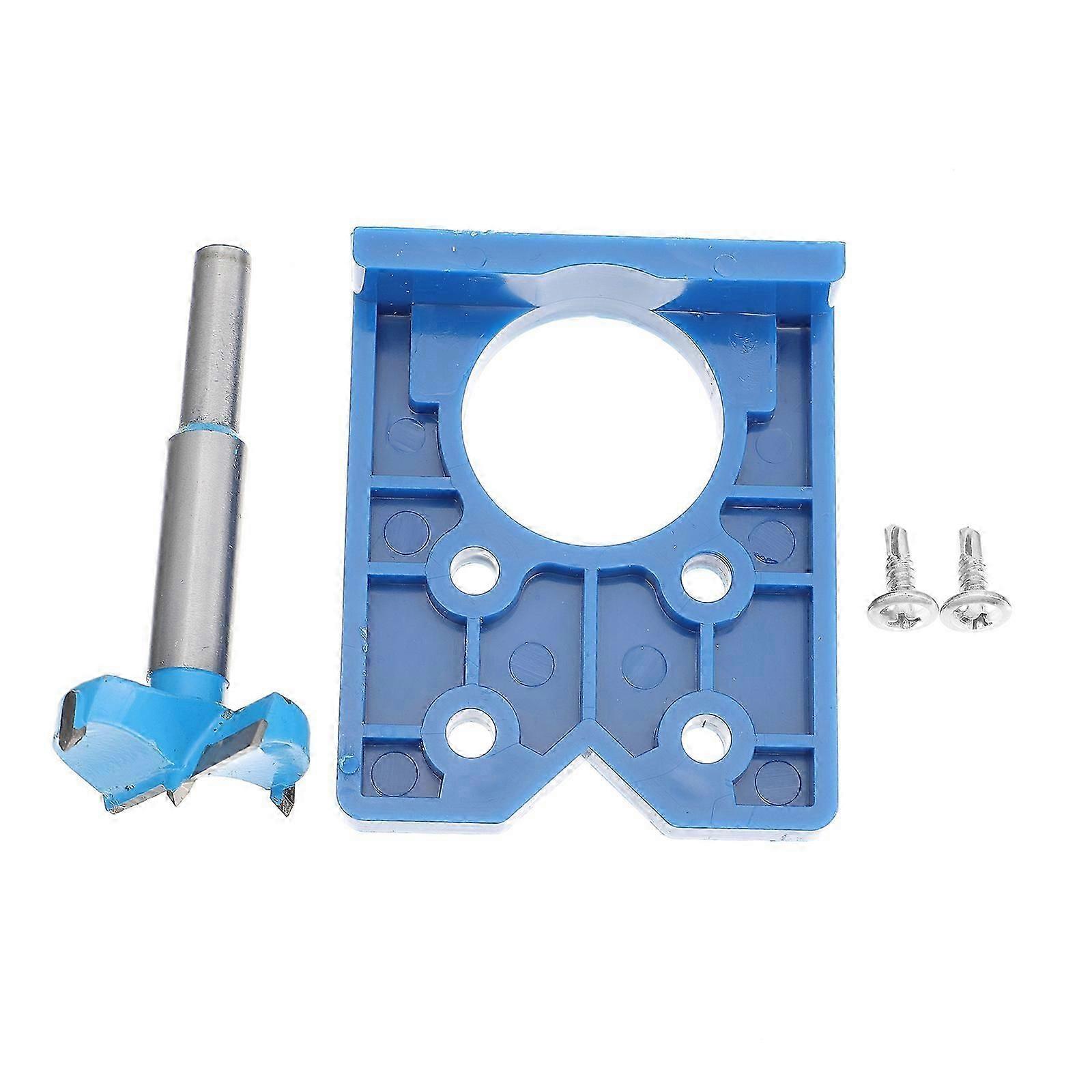 1 Set Woodworking Hinge Positioning Tool Cupboard Hinge Locator Hole Opener