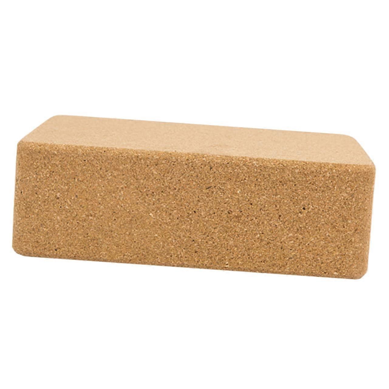 Yoga Block Made of Cork Natural Cork Block Blocks for Yoga Kit with Density Brick Foam Exercise Mat Straps