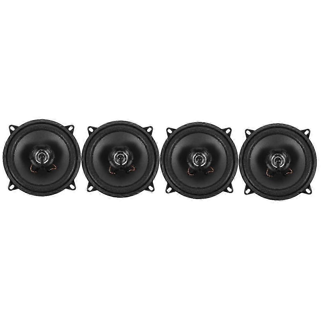4 pcs Universal Vehicle Audio Speakers with Durable Design for Various Car Models