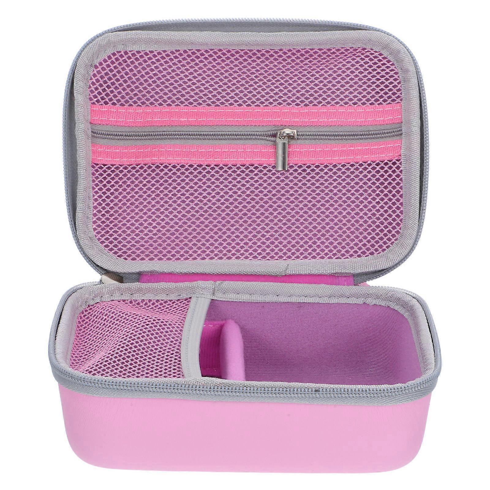 Shockproof EVA Camera Case for Digital Cameras & Mini Label Printers – Portable Hard Carrying Bag with Organized Compartments, Drop Resistant Storage