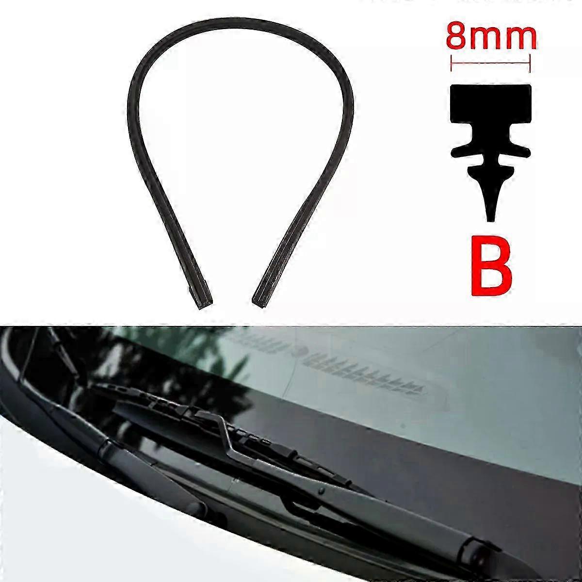 Natural Rubber Wiper Blade Refills for All Types of Auto Windshields All Seasons 32 26 Replacement Parts
