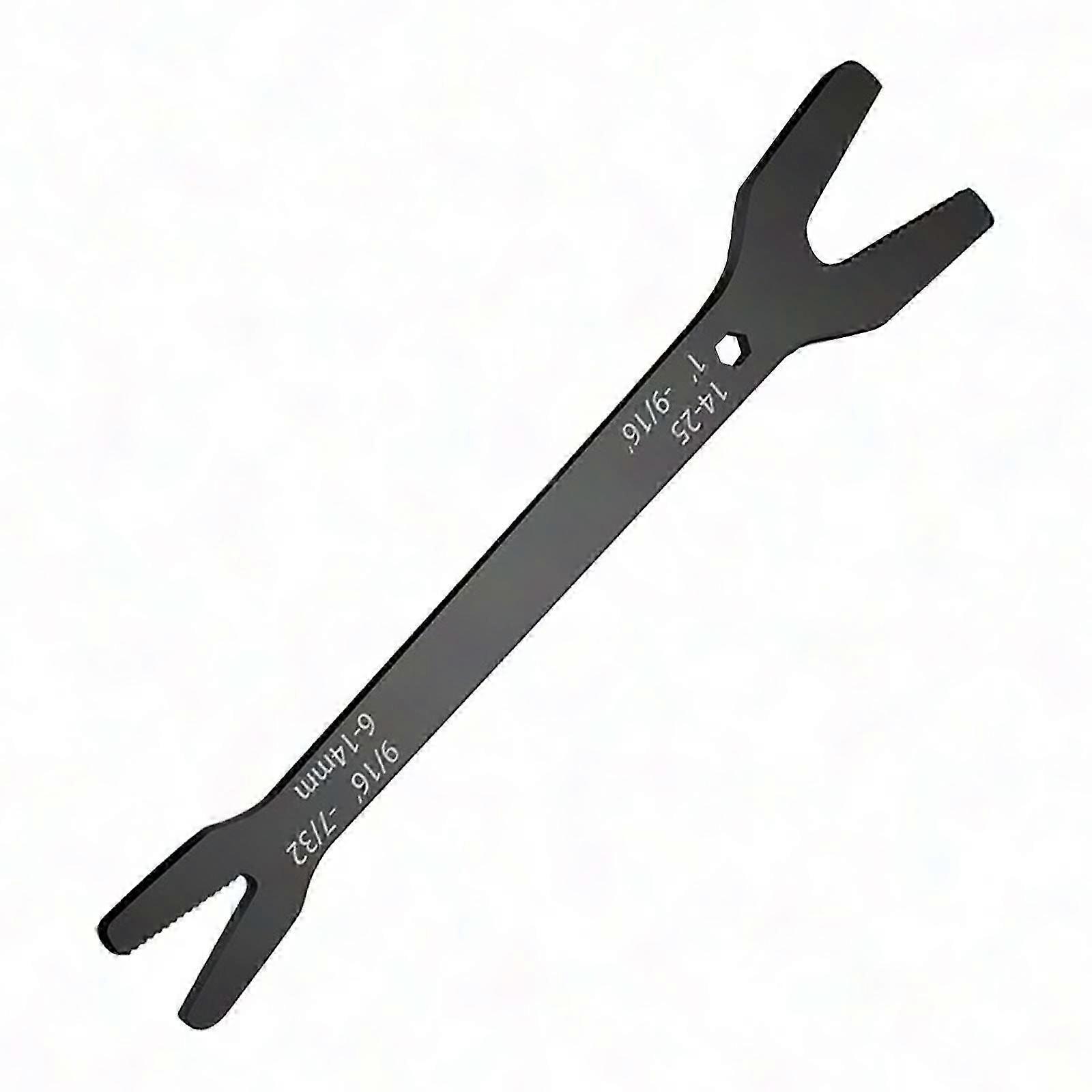 Double Open Ended Wrench Long Handle Adjustable X Shaped for Repair Tool Maintenance Tool