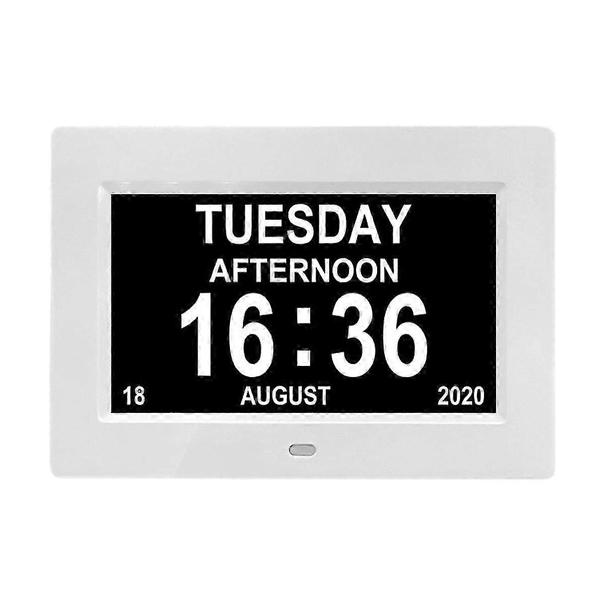 Senior Display Clock with Digital Calendar for Dementia and Seniors