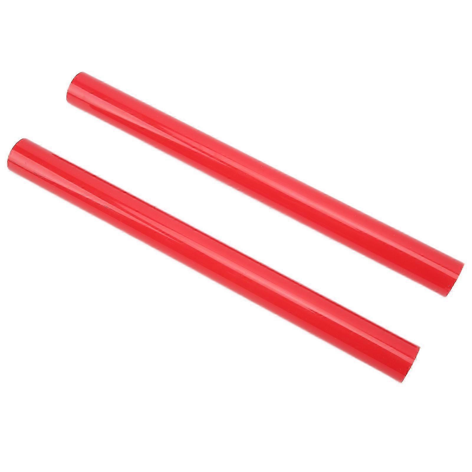 2PCS Car Grill Stripe Trim PVC Rustproof Decorative Replacement for Suitable for X3 Series 2011-2018 Red