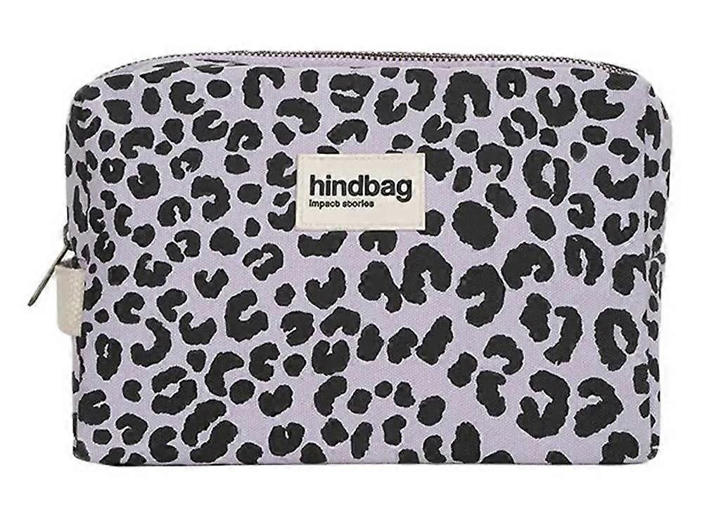 Hindbag Leon Toiletry Bag - Leopard Lilac