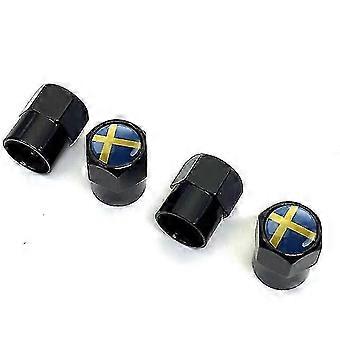 4pcs/set válvula de pneu Stem Caps de alumínio tampa de válvula de pneu Universal Stem Covers para carros caminhões motocicletas Suvs e bicicletas Universal