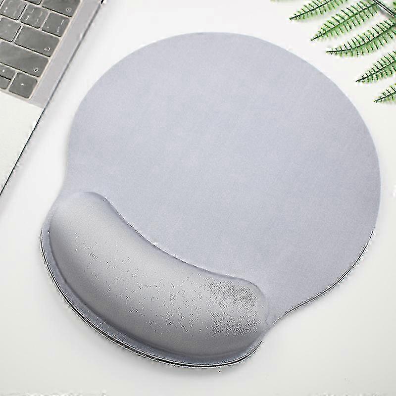 1 Non-Slip Memory Foam Mouse Pad, Smooth Surfacegrey--