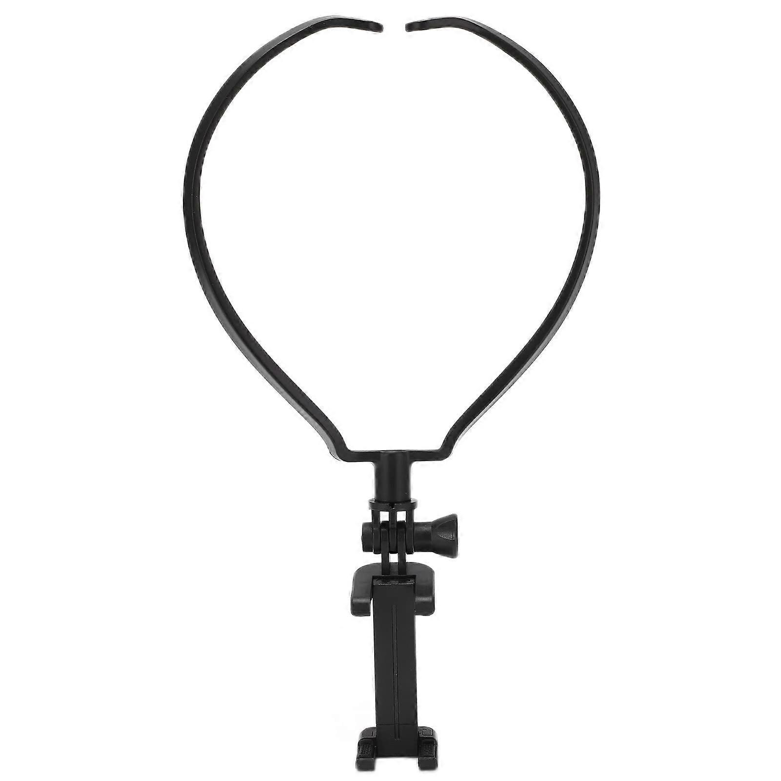 Smartphone Selfie Neck Mount Rotating Hanging Phone Holder for Hero 9 Action Camera for Sports and Live Broadcasting