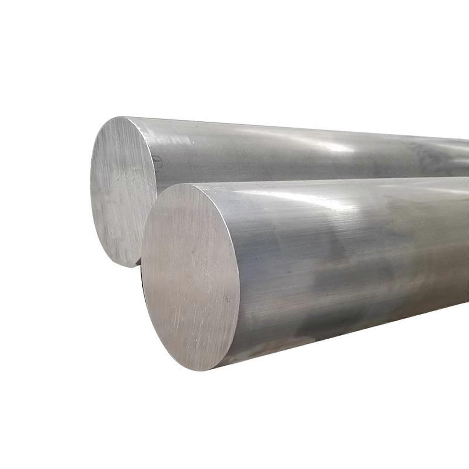 Round Bar Aluminum Round Profile Aluminum Round Material for Processing, 50 cm Long, Pack of 2, Diameter: 14 mm