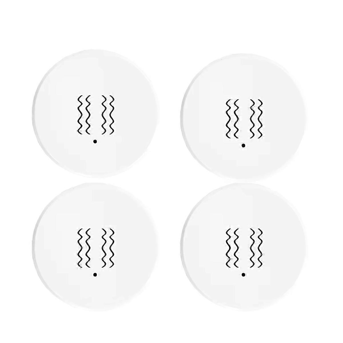 4PCS Tuya ZigBee Smart Vibration Sensor Echtzeit Überwachung Tür Fenster Erkennung Alarm Smart Home Security System