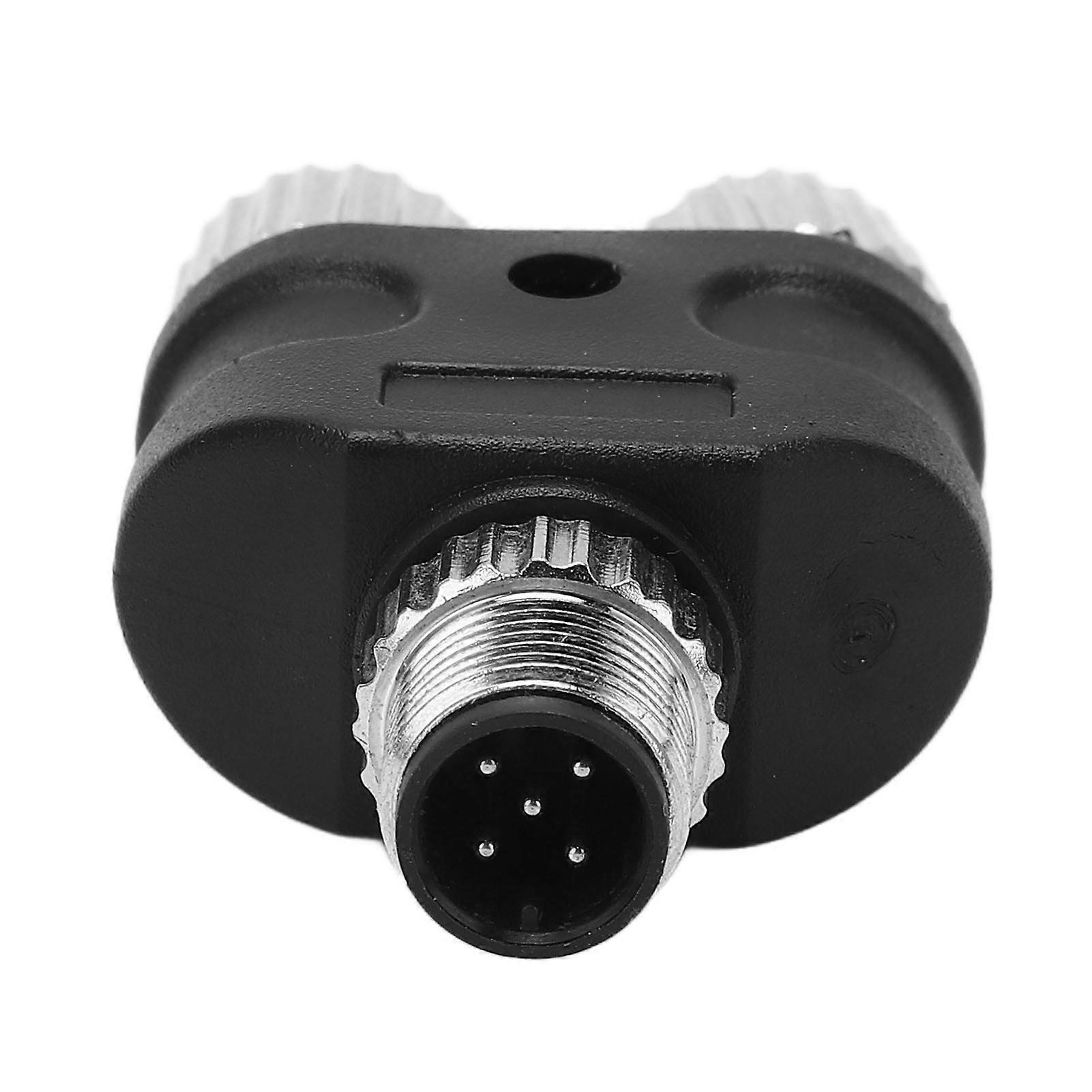 for NMEA 2000 M12 5 Core Starter Y Shape Tee Adapter IP67 Waterproof for Motor Rail Transit Marine Radar