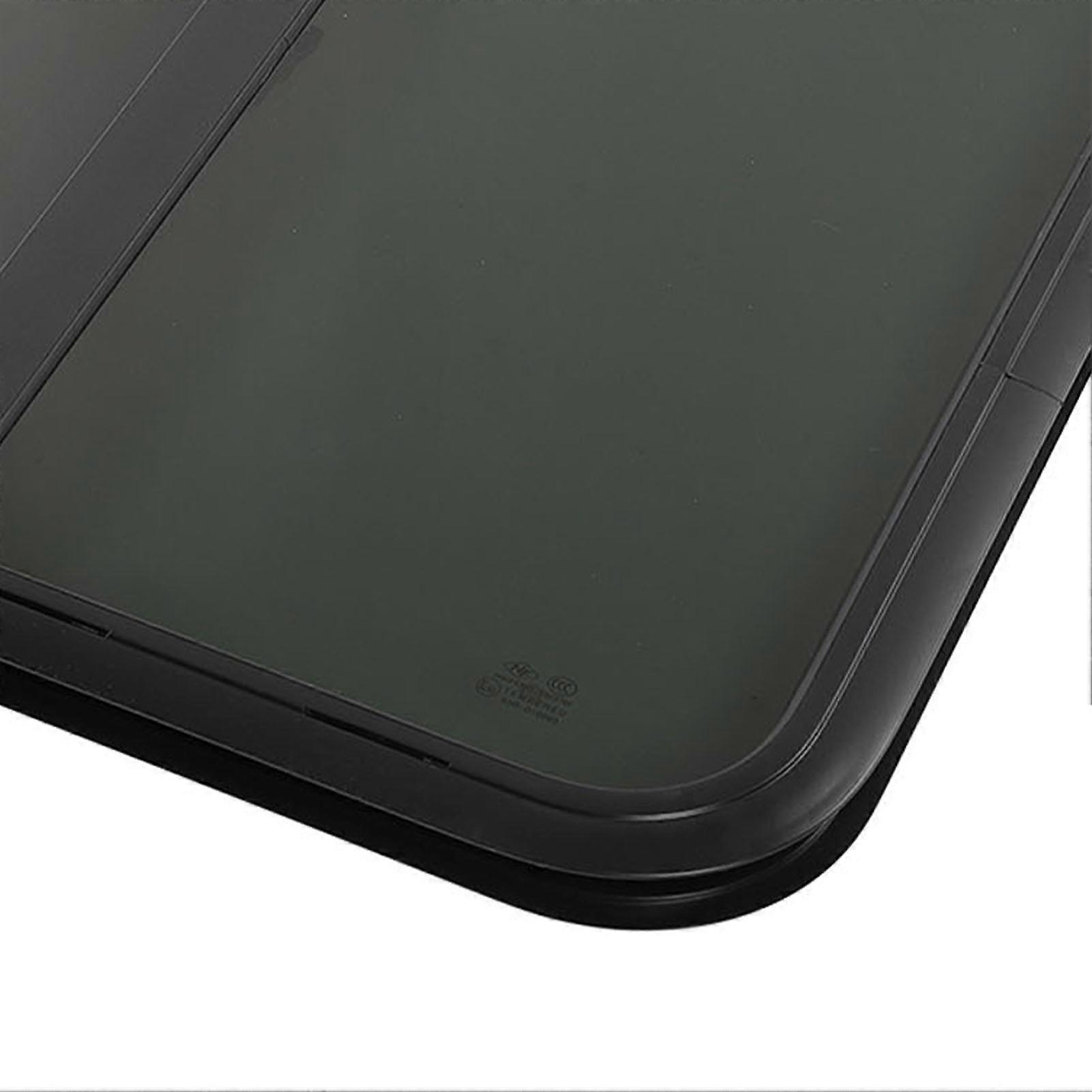 Horizontal Sliding RV Window 31.5 X 31.5in Rounded Corner Window for Camper Trailer RV Applicable Wall Thickness: 33 to 38mm / 1.3 to 1.5in