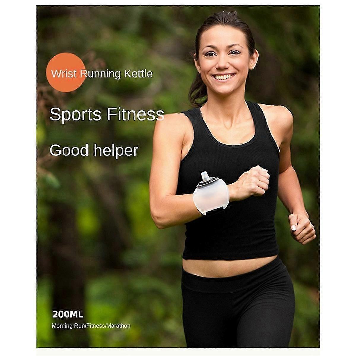 Polswaterfles Fietsen Marathon Hydratatietool Wit