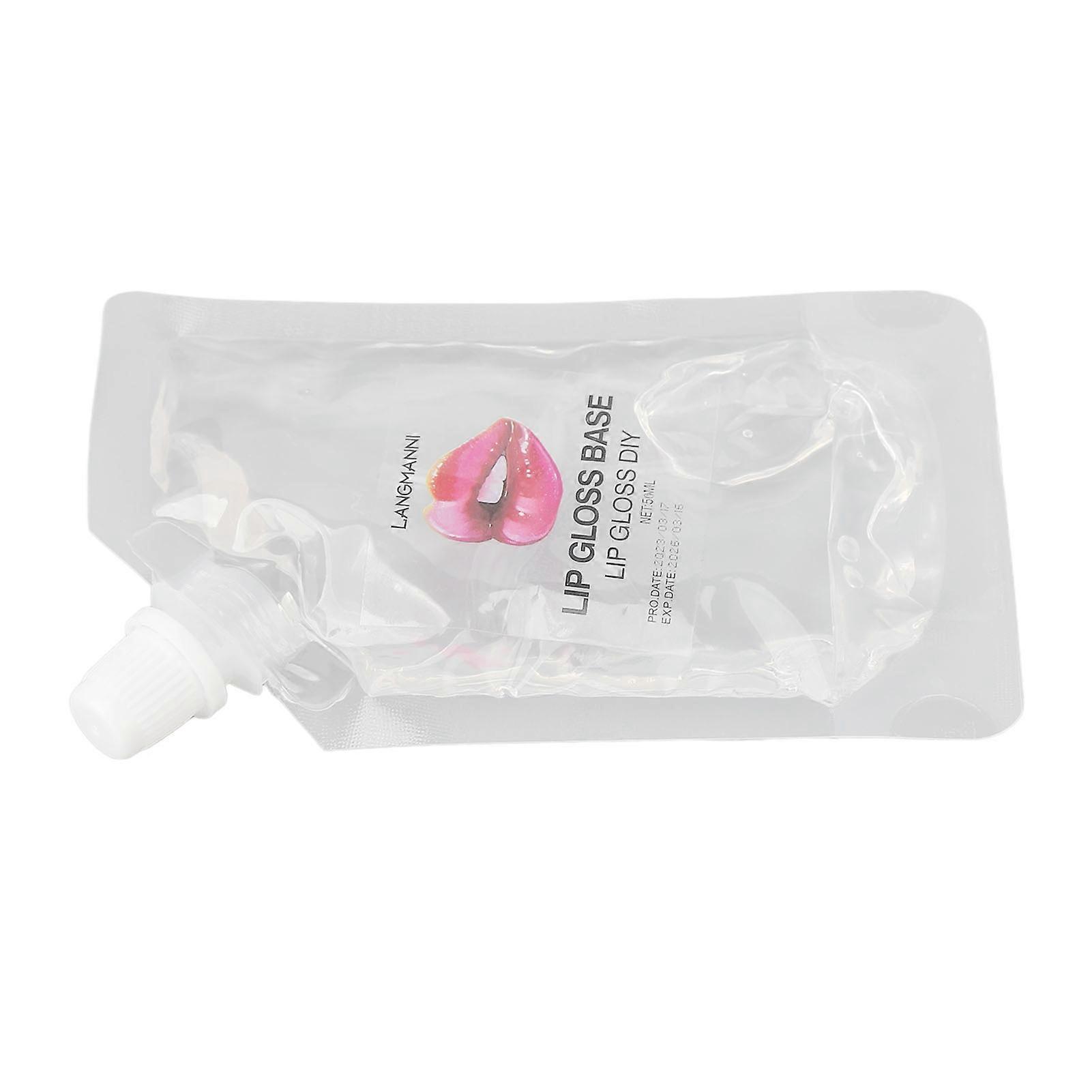 Lip Gloss Base Transparent Moisturizing Lip Gloss Base for DIY Handmade Lip Balms Lip Gloss