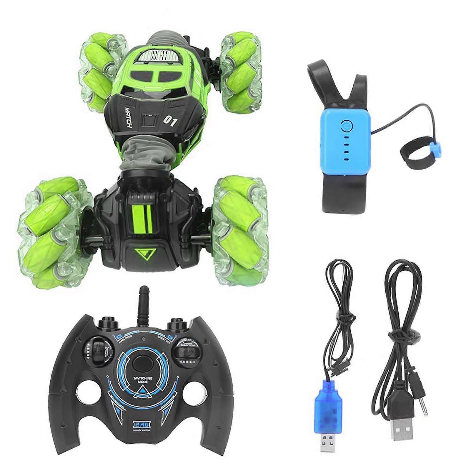 Electric Remote Control 4-Wheel Stunt Car Toy Gesture Sensor 1:16 UD2196A