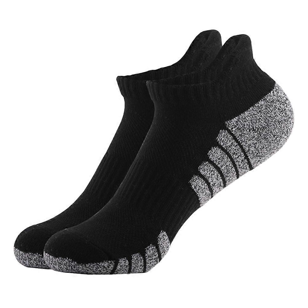 Crew Running Socks Breathable Men Trainer Athletic Socks 6Pcs