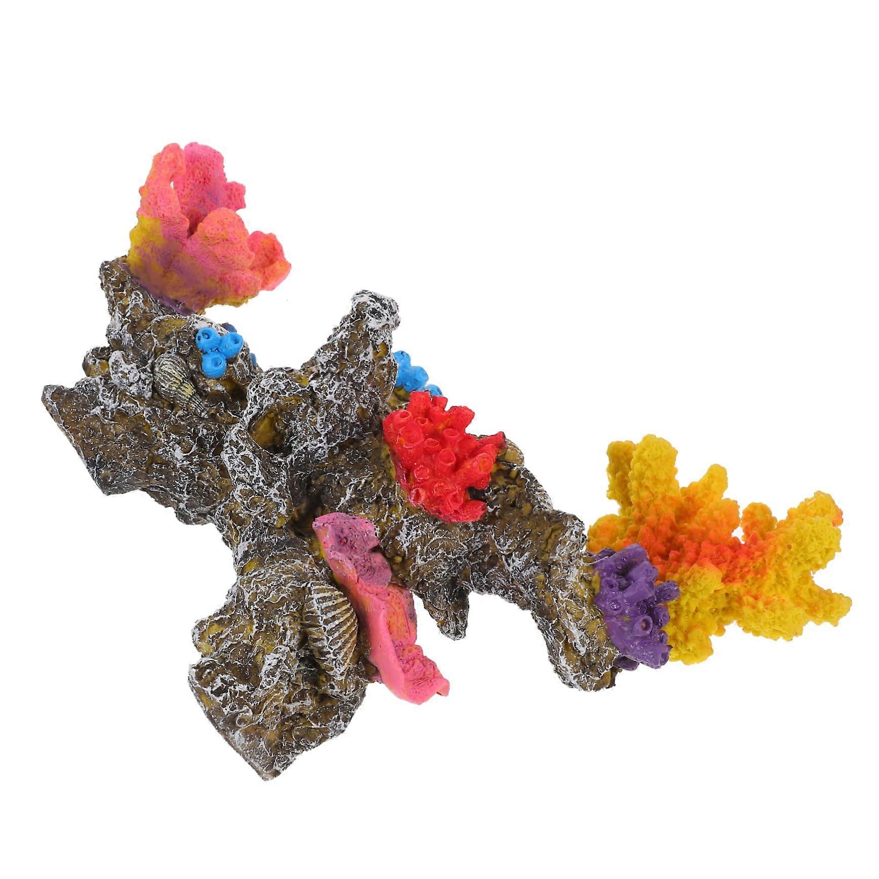 Artificial coral reef for aquariums, realistic PVC decoration for fish tanks