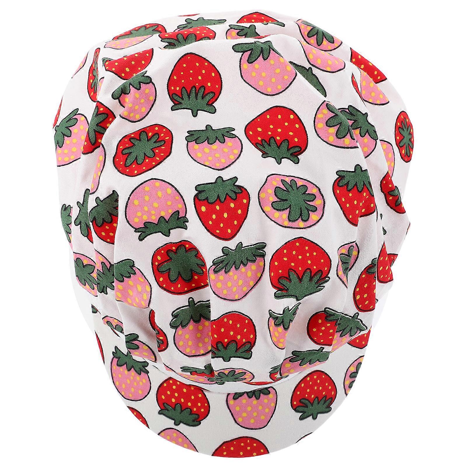 Breathable Cooking Hat Unisex Chef Hat For Professional Settings Multi-Colored 1Set