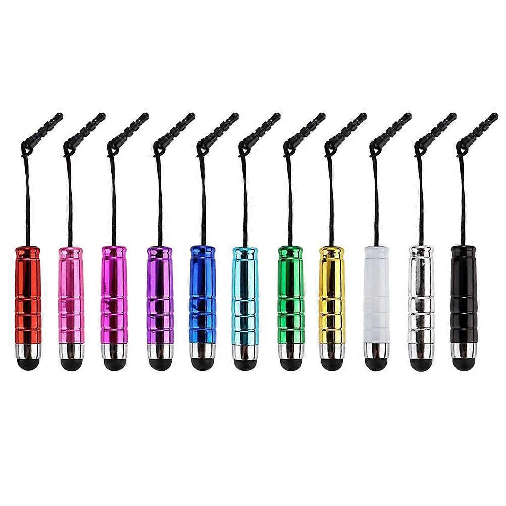 Cell Phone Dust Cap Touch Pen Dust Proof Plug Travel Assorted x 0.9 x 0.9cm Protect Touch Screen 20Pcs/Set