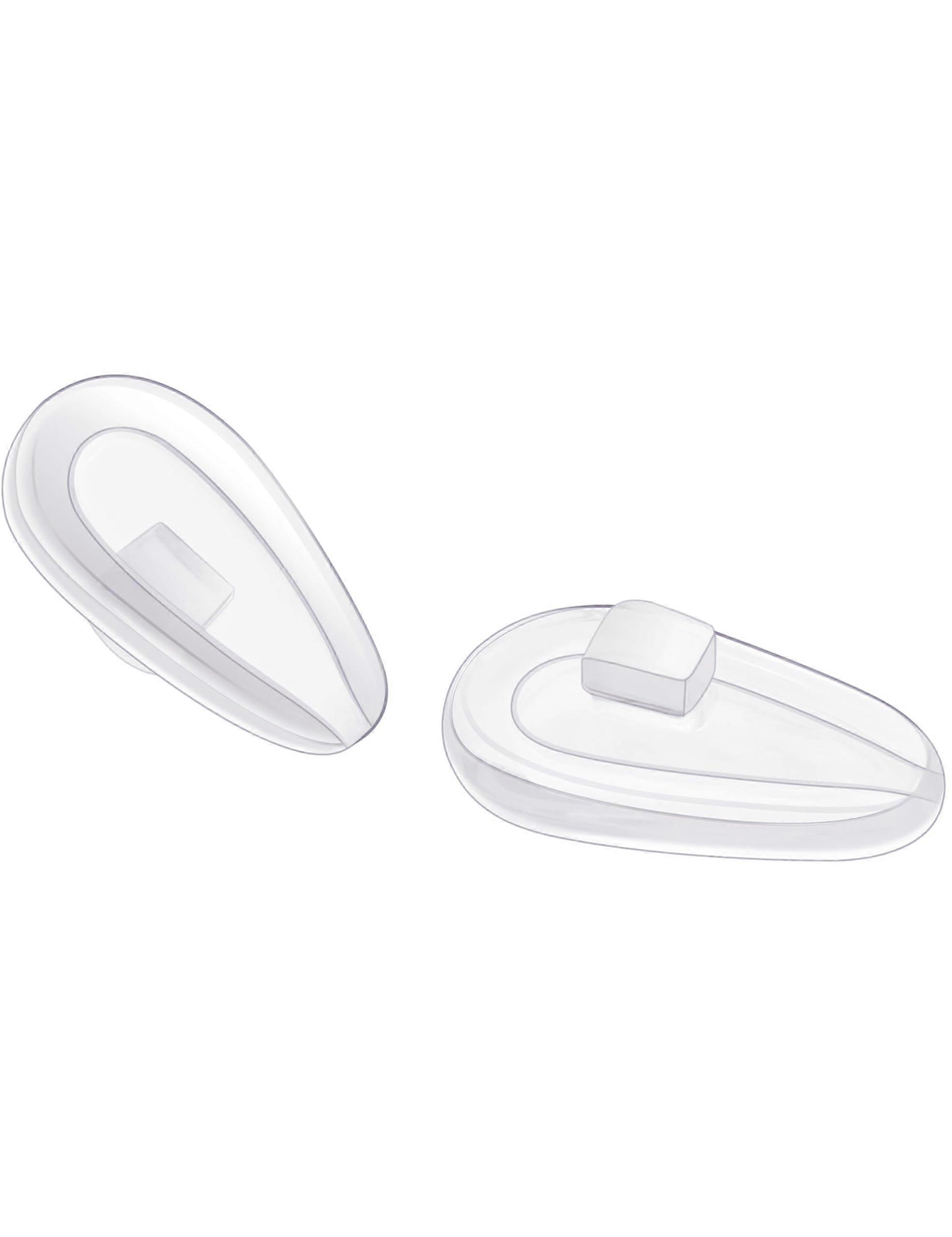 Replacement Nose Pads for Oakley Coupler OX8053 Glasses – Soft Silicone Nose Pads, 1 Pair, Black, Compatible with OX8053