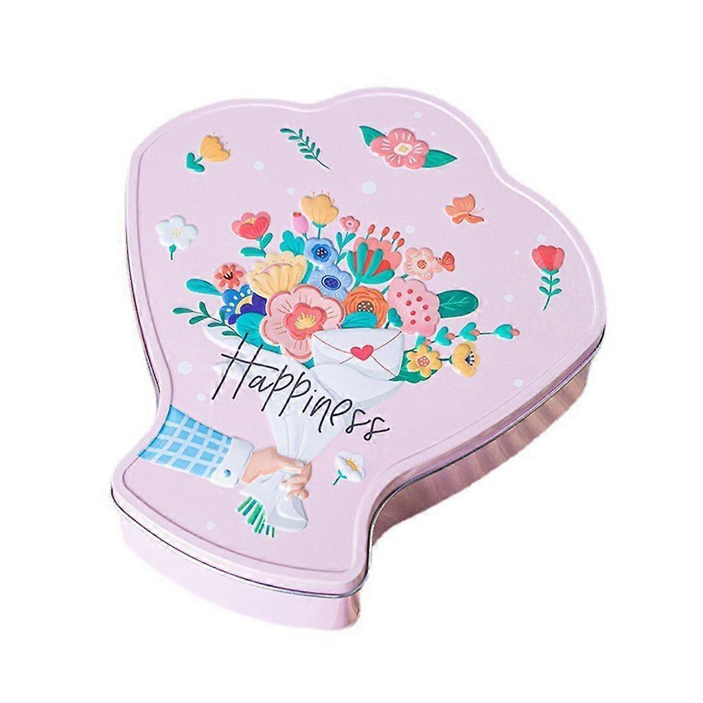 Tinplate Candy Box Small Storage Tins With Lids Metal Cookie Box Party Favor