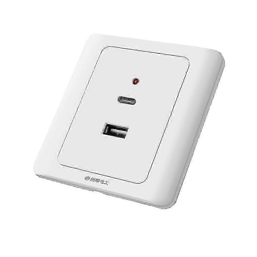 Έξοδος USB Typec Wall courser Δυνατότητα φόρτισης με θύρες