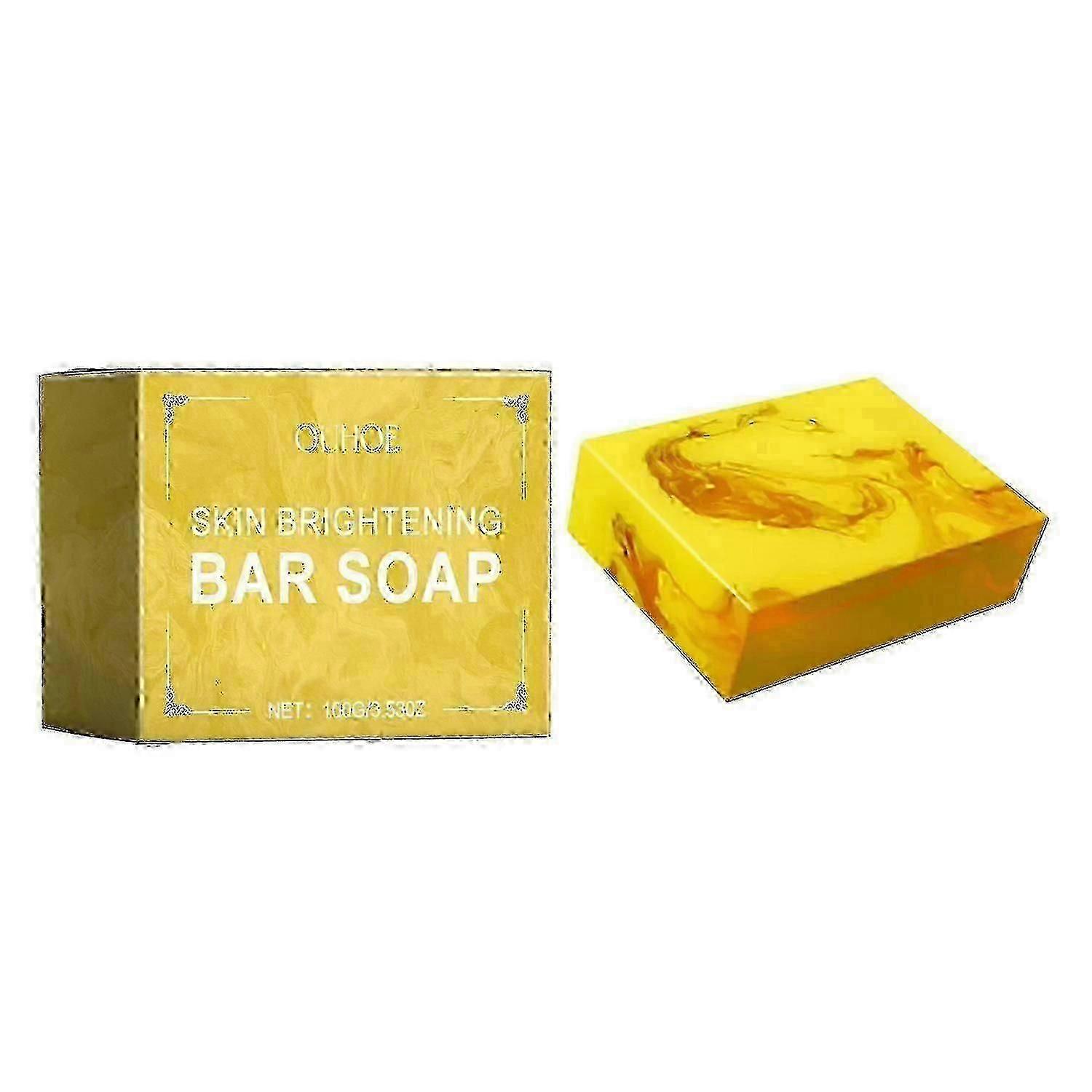 OUHOE Illuminating Bar Soap for Gentle Cleansing & Even-Toned UK Complexions