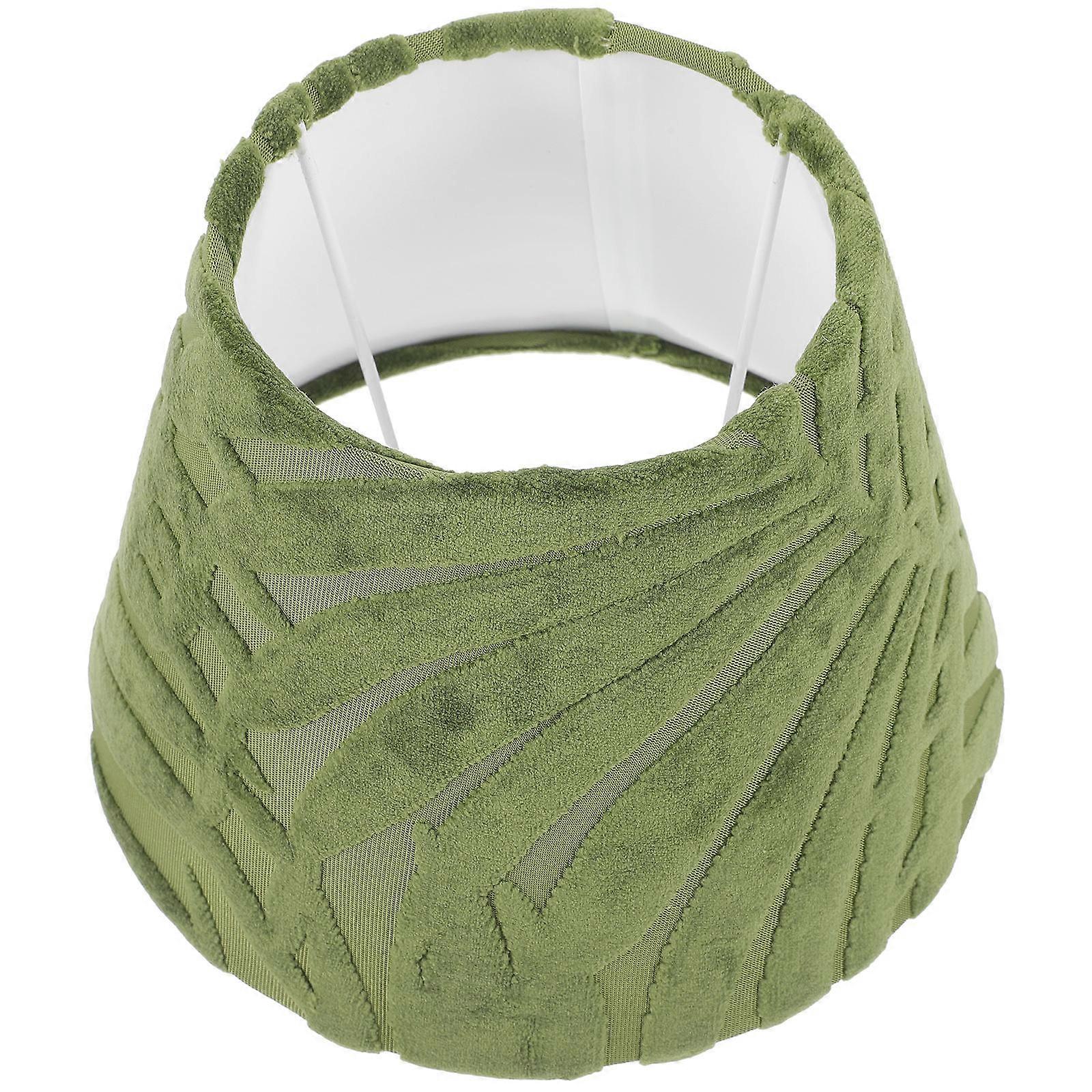 Plush Cloth Lamp Shade for Table Bedside Light Cover Desk Lamp Accessory