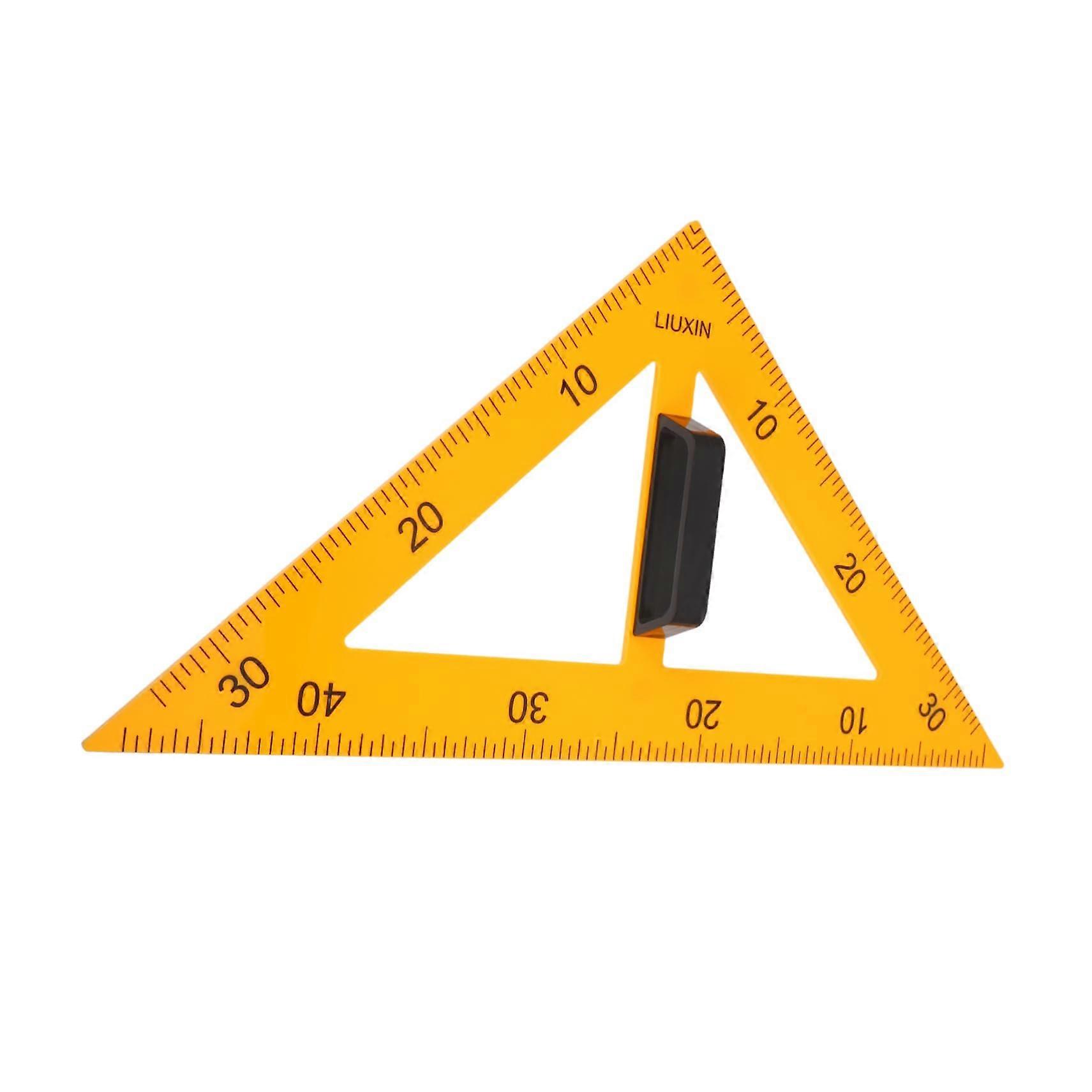 Teaching Triangle Plate, Mathematics Teaching Accessories, 36.40X36.40X0.50CM