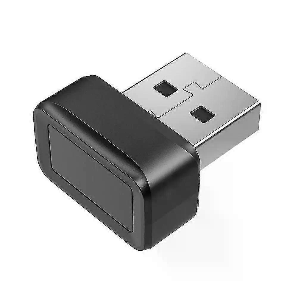 USB Fingerprint Key Reader 360 Touch Biometric Fingerprint Scanner Windows Hello Speedy Matching Security Key Fit For  PC Or Laptop