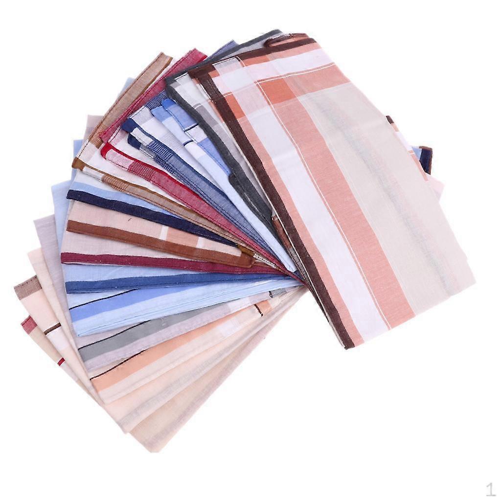12pcs/set Men Hankerchief Hanky Wedding Party
