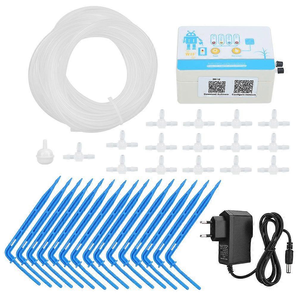 Garden Irrigation Watering Timer Automatic Drip Controller with Phone WIFI Remote ControlEU Plug 110-240V