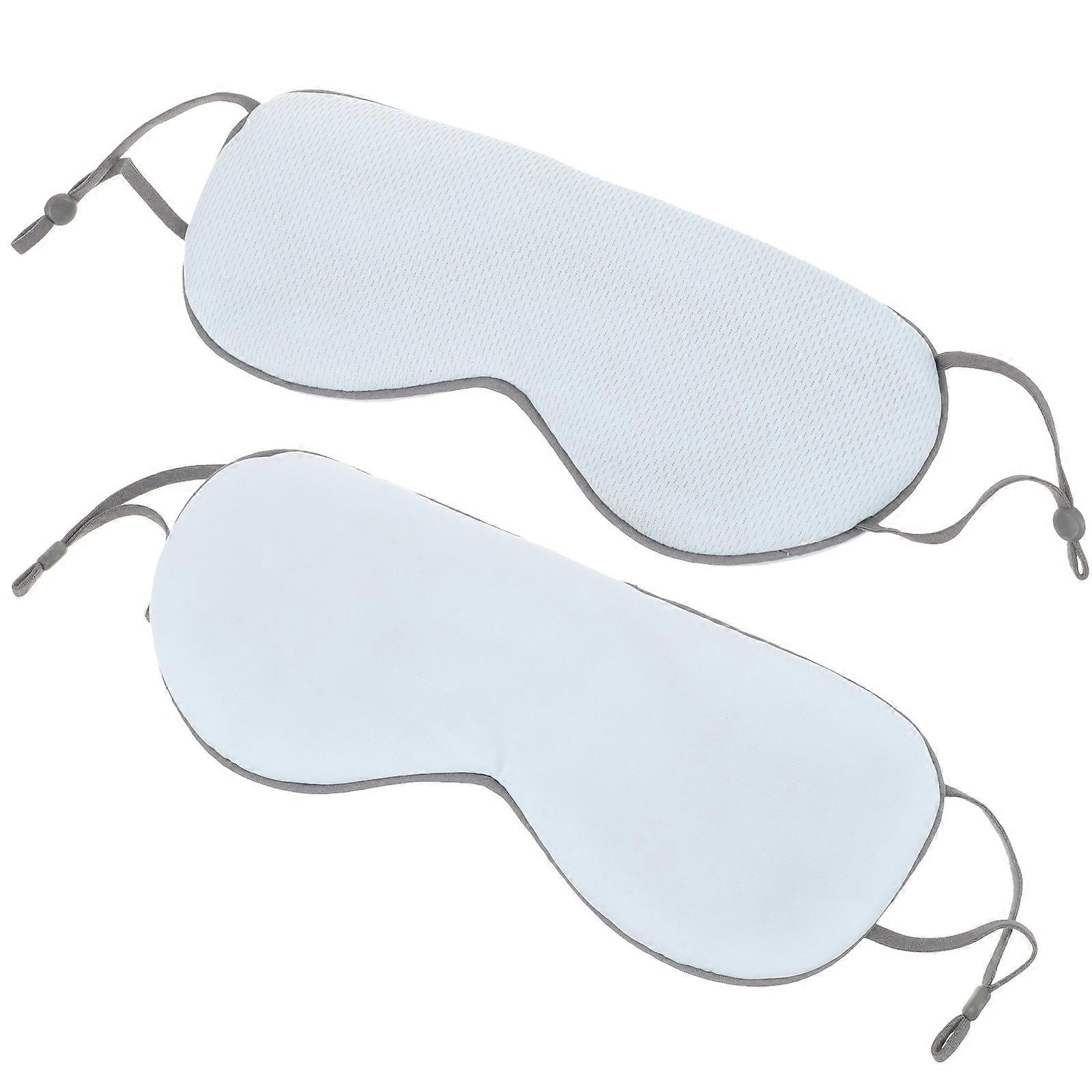 Eye Mask For Sleeping Cooling 2Pack Sky- Double-Sided Design Home Accessory