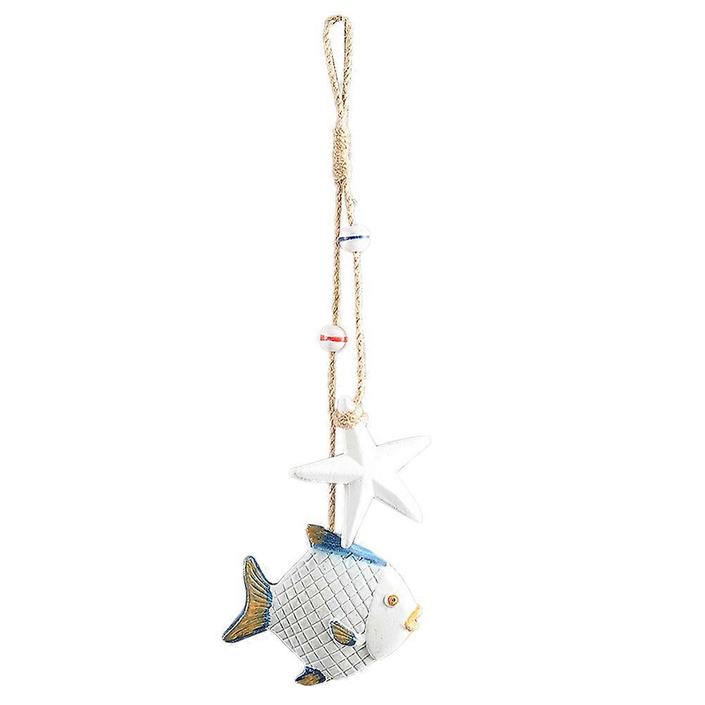 Multi Color Wooden Beach Decor Wall Hanging for Home and Bathroom Coastal Nautical Theme 28.5x15.5 Inches