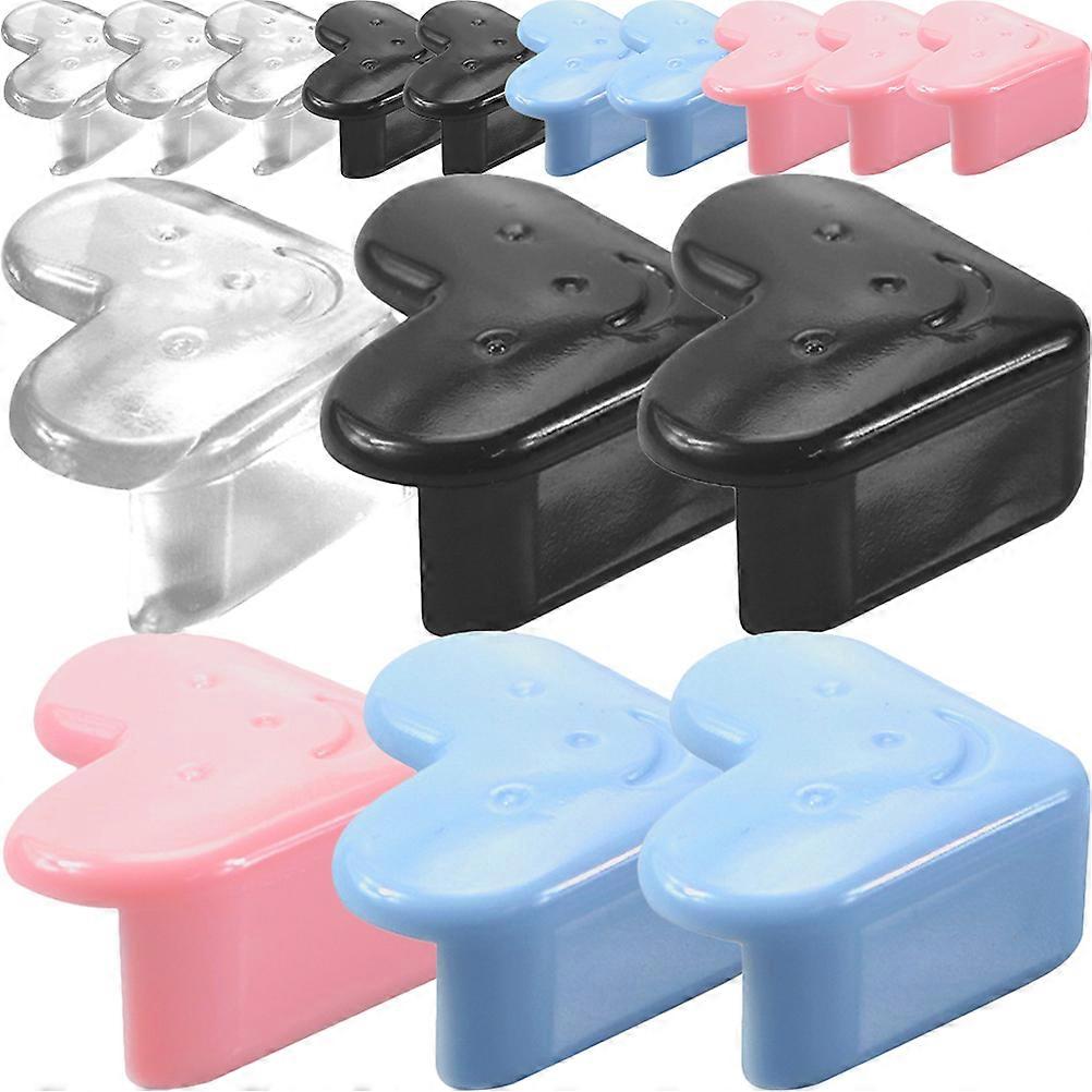 PVC Baby Corner Protectors 16Pcs Heart Shape For Protecting Families Furniture Corners From Collisions