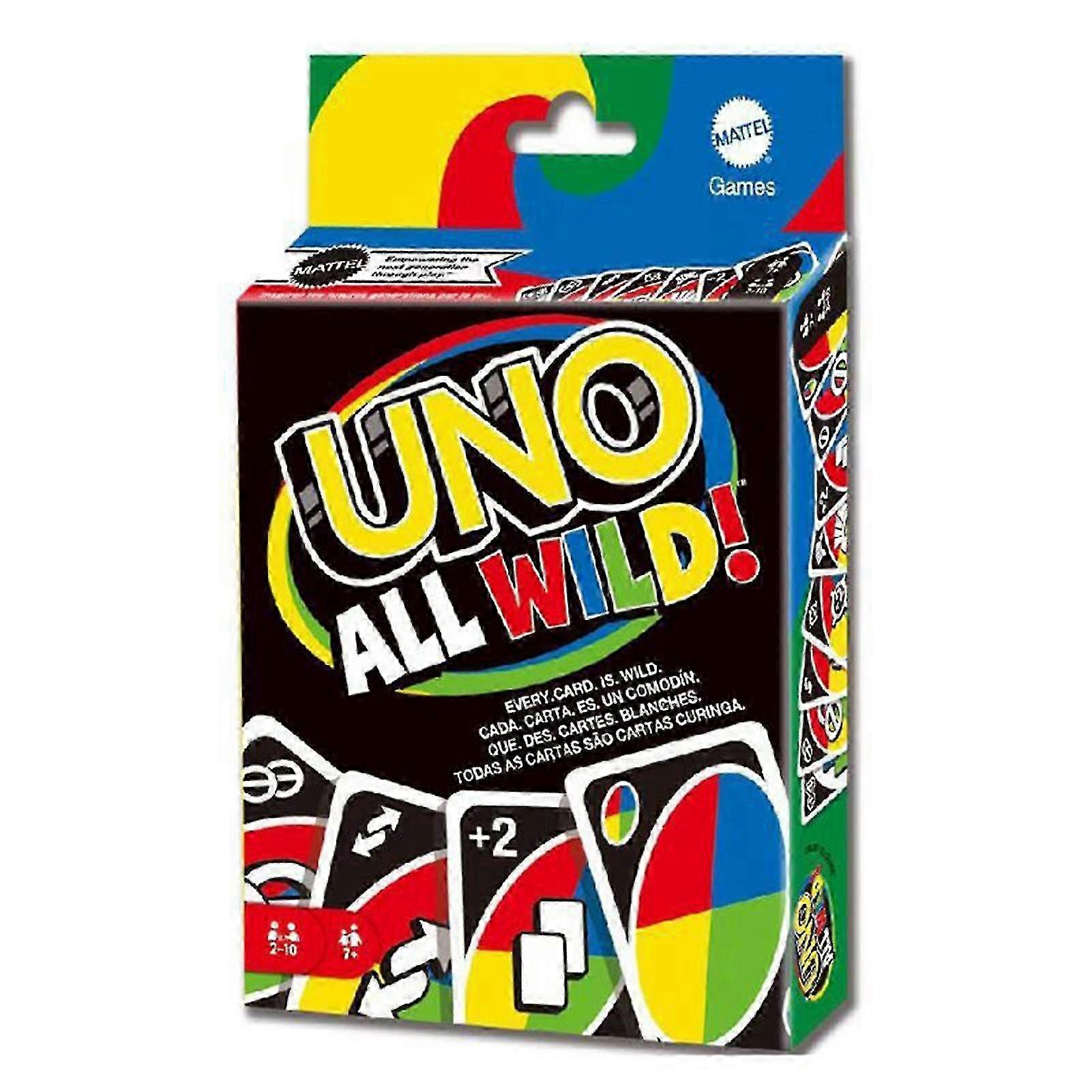 2025 Desktop Game UNO-Cards Interesting Fashionable Desktop Pokers Game for Party