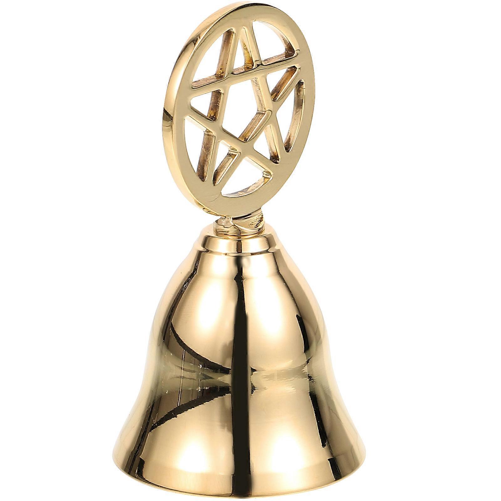 Brass Metal Handheld Bell for Divination Tarot Ceremony