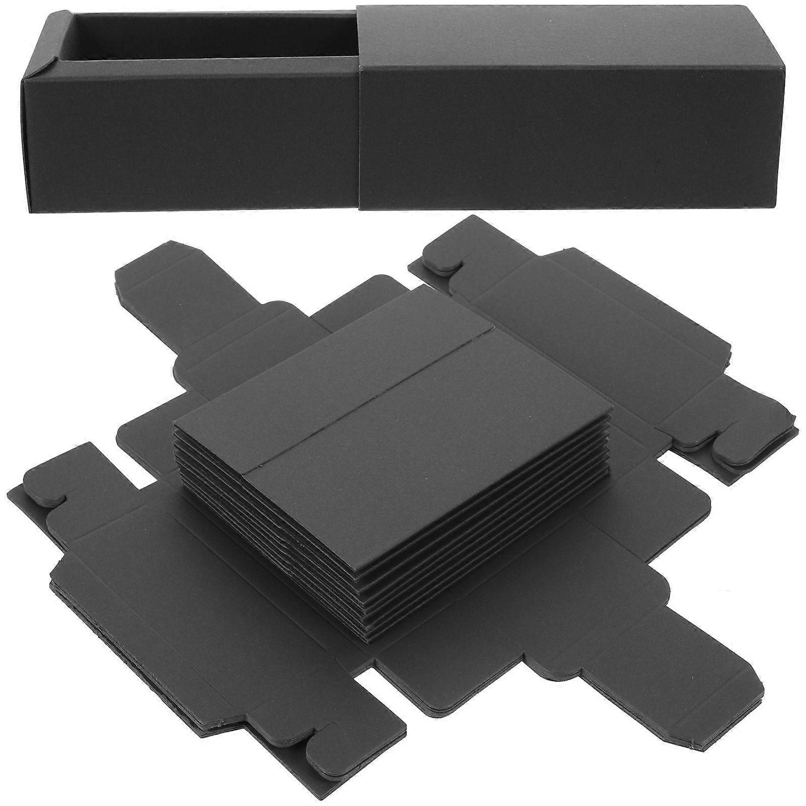 Kraft Paper Lipstick Case Ideal For Home Use Or Office Use Storage Holder With Rectangular Shape 10Pcs