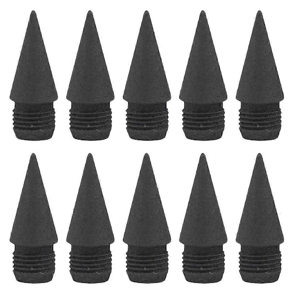 Lead Pencil Nibs 10Set Replacement Tips For Daily Writing And Drawing Graphite Material Inkless Writing