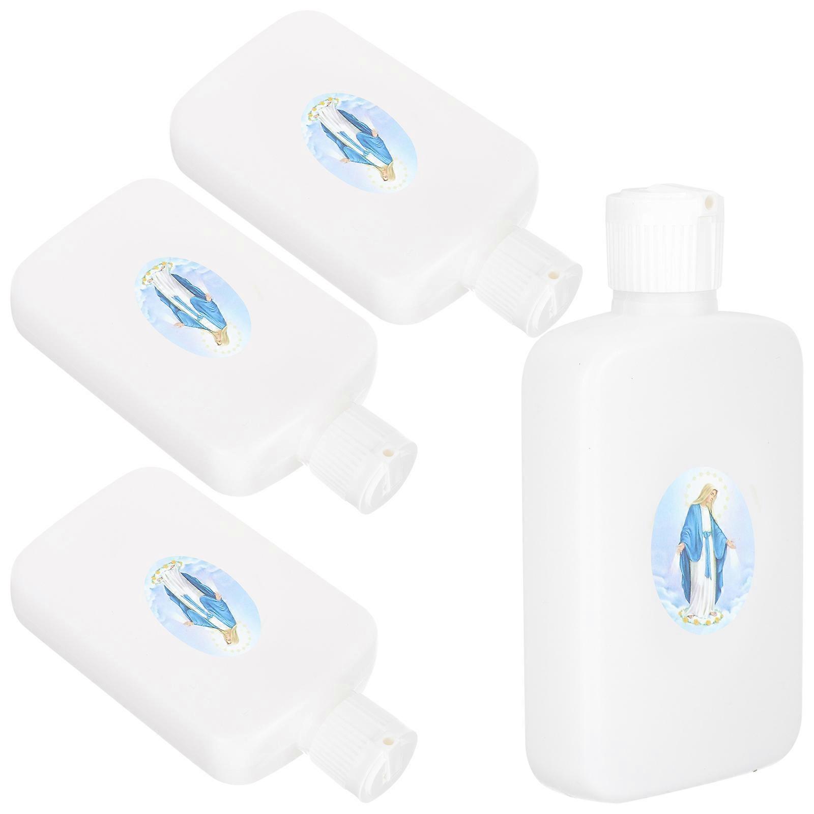 6pcs Holy Water Bottles Empty Containers for Church Easter Baptism Party