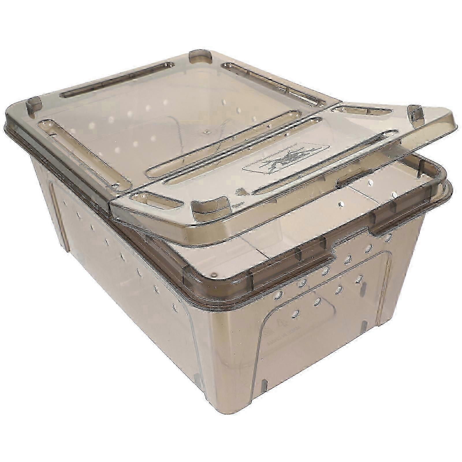 Creative Turtle Tank with Platform - 27x18x12cm Aquarium for Turtles