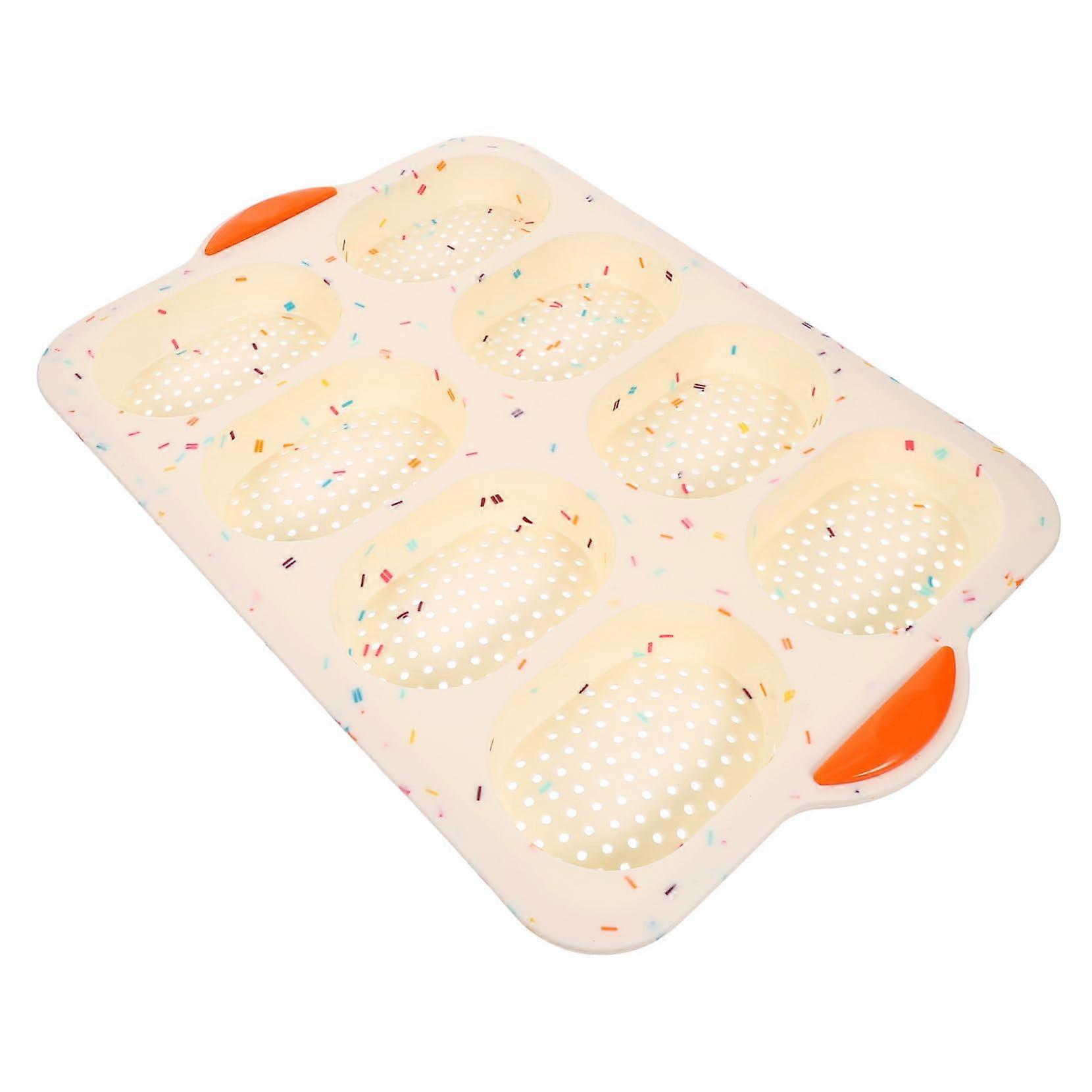 Bread Pan Tray 32x19 Cm Beige Bakeware One Piece Baking Mold For Bread And Cakes