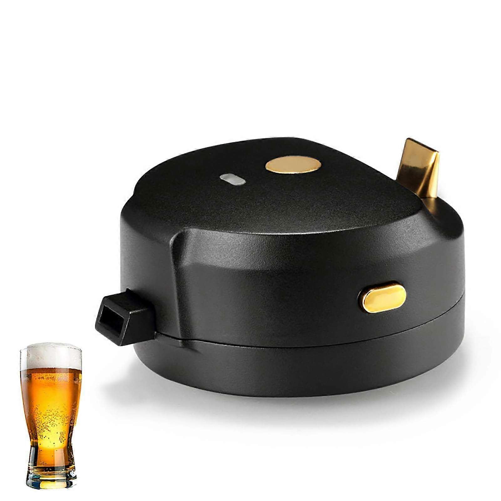 Portable Can Beer Foam Machine With Indicator Light, Quick Foam Generation, Easy To Disassemble, Gift For Beer Lovers
