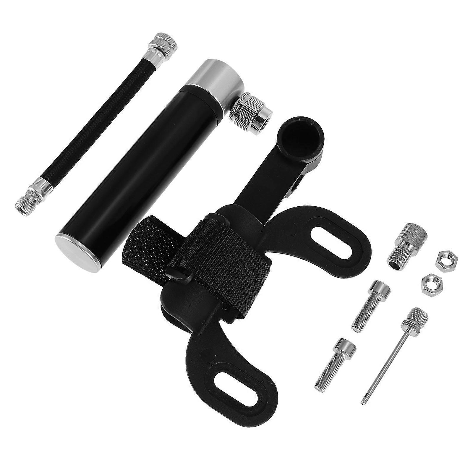 Portable Mini Air Compressor Pump Set for Bikes – Durable Aluminum Alloy Tire Inflator for Sports Balls & Outdoor Emergency Use – Stylish Design for
